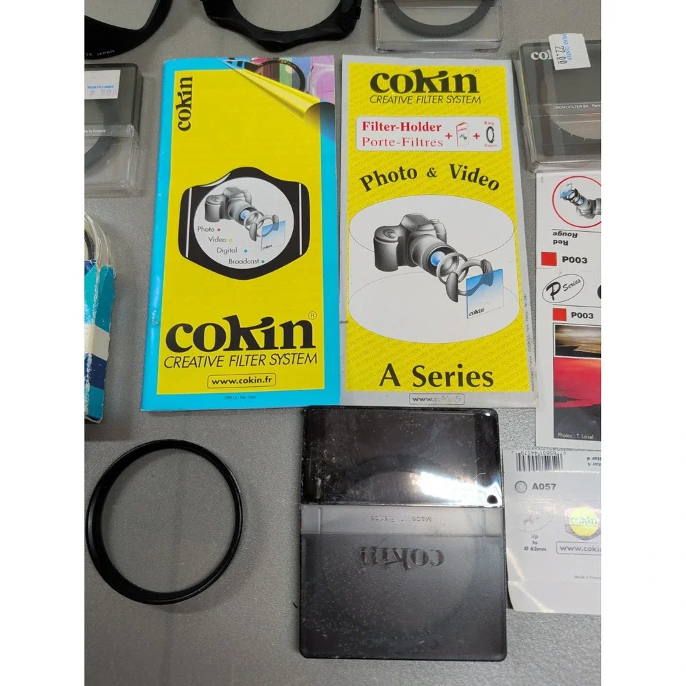 Cokin Coastar Camera Filter Lot P A Series Infrared Red Fog Star Tokina Hood